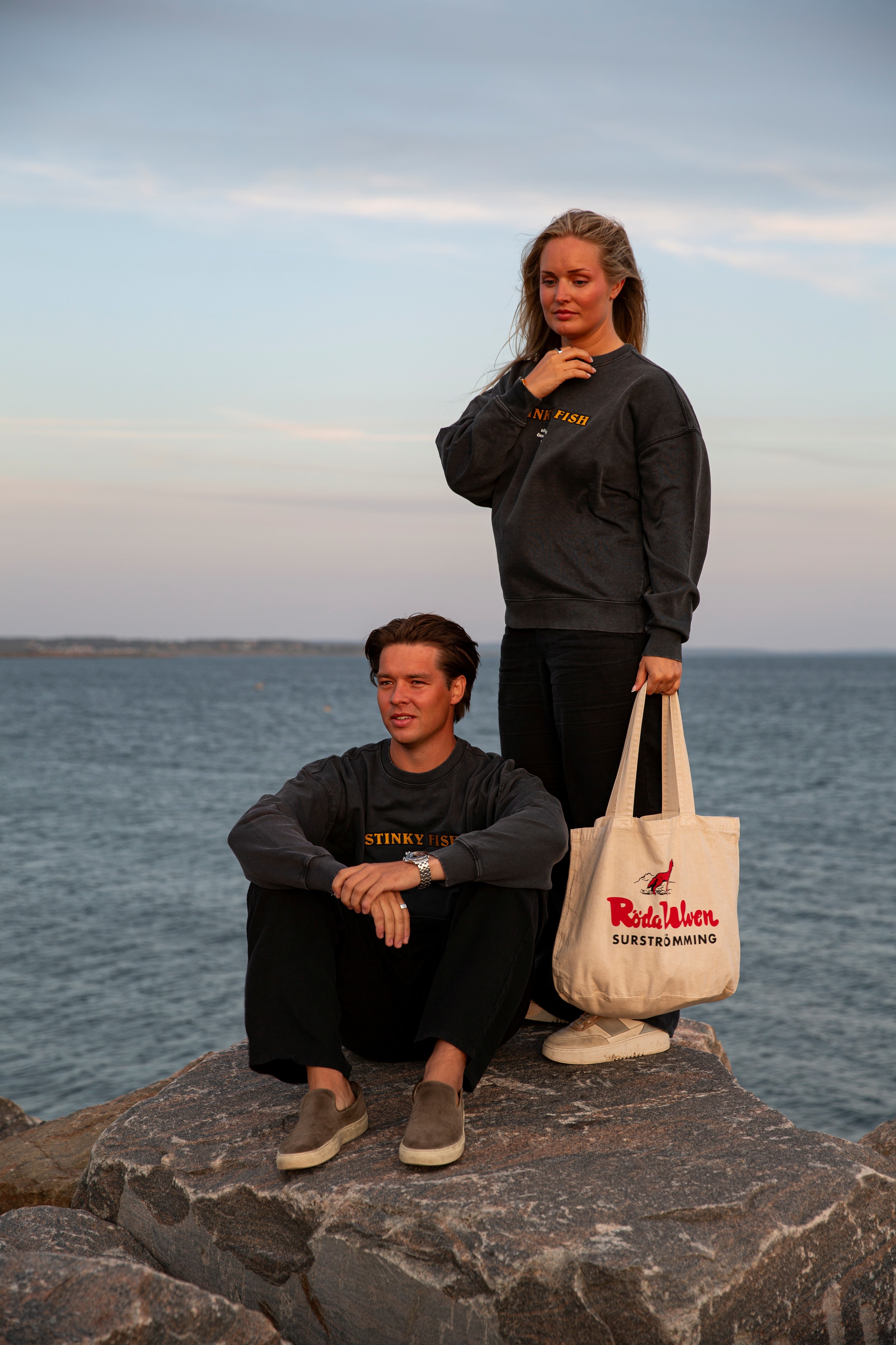 Crewneck Stinky Fish